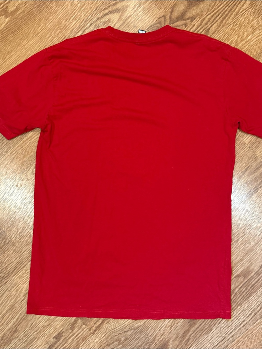 Ninja on Bike as color Tshirt Red size Large - Picture 2 of 7